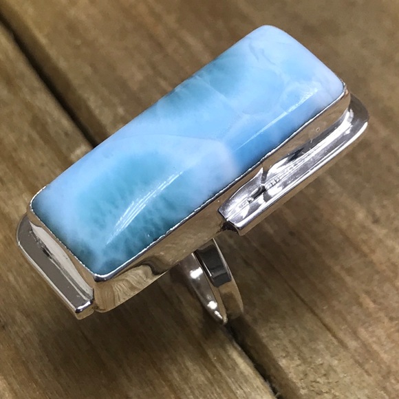 Larimar ring - Picture 2 of 8